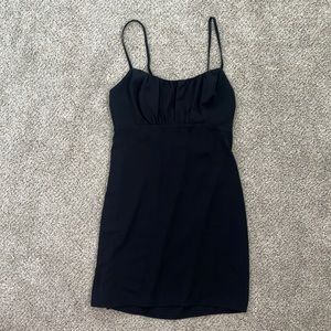 Womens Abercrombie & Fitch Black Mini Dress size XSP XS Petite NEW NWT